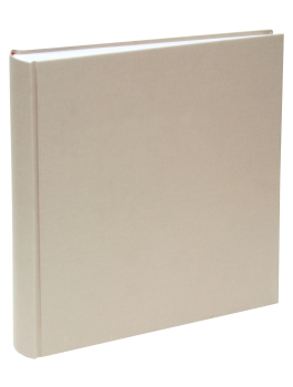 kleefalbum beige, linnen, 100 bladzijden A10D30 100SI