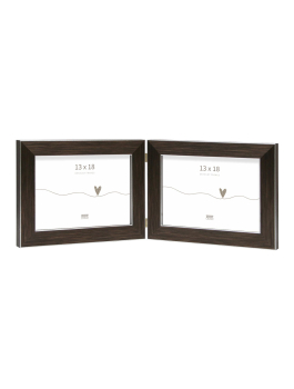 Tweeluik bruin horizontaal