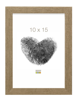 fotokader hout, brons     1.4 cm breed