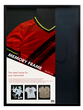 Memory Frame - Zwarte kader voor inlijsten van T-shirt of andere leuke objecten S46VK2 MEMORY