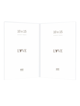 Tweeluik acryl, verticaal