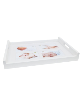 Dienblad wit, 4x (10x15cm) S65DD1 E4